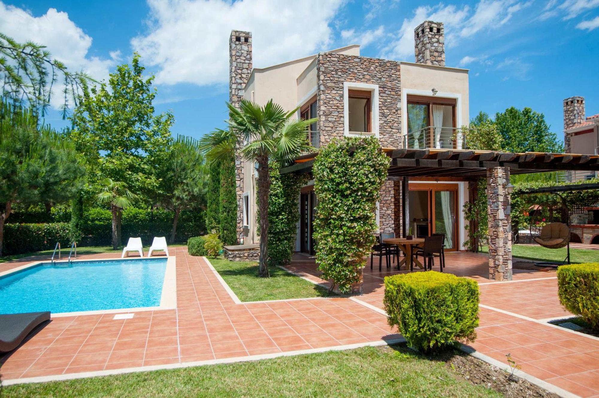 Olympus Villas Paralia Skotinis Luaran gambar